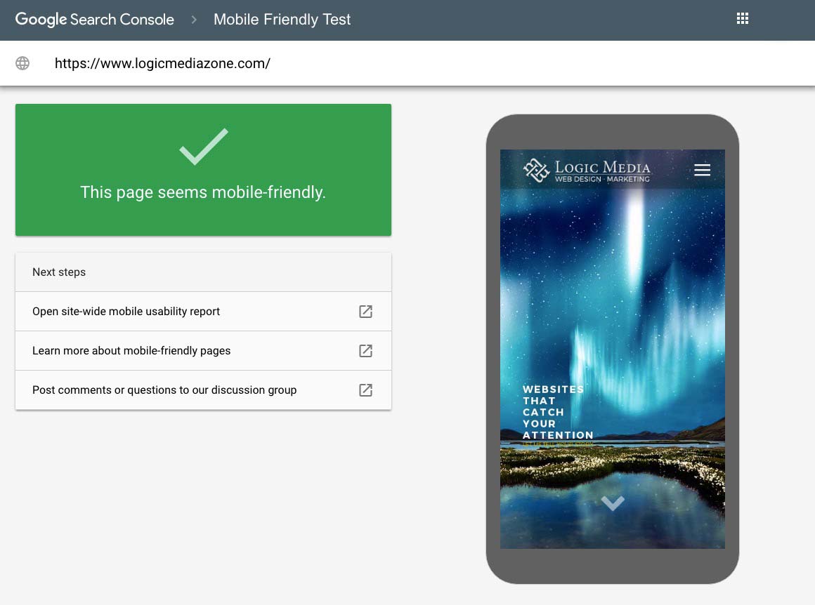 Google Announces new Mobile Friendliness Tool | Logic Media