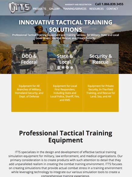 Innovative Tactical Training Solutions